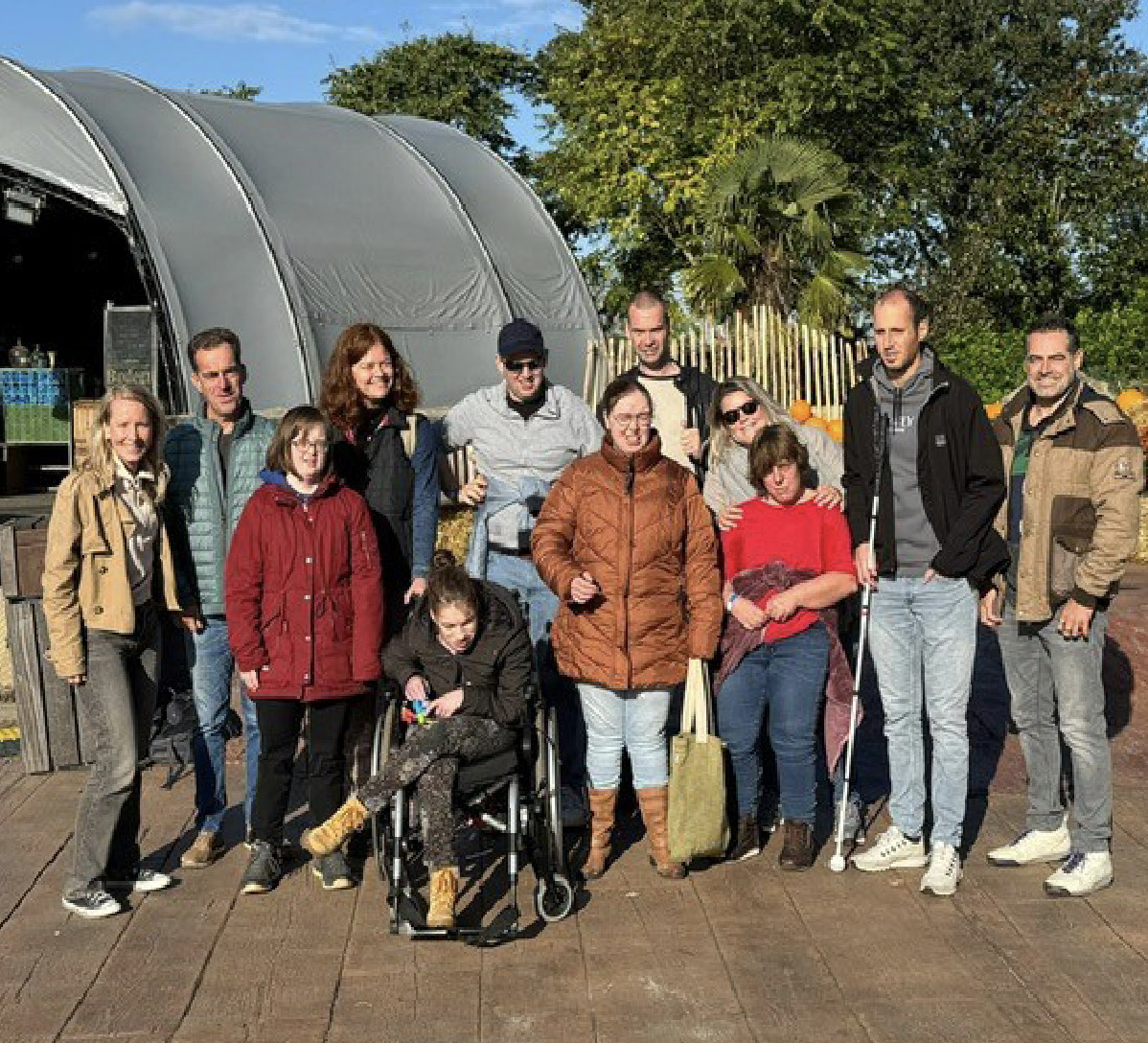 Afbeelding voor nieuwsbericht met titel: De bezige bijen van De Vlinder
