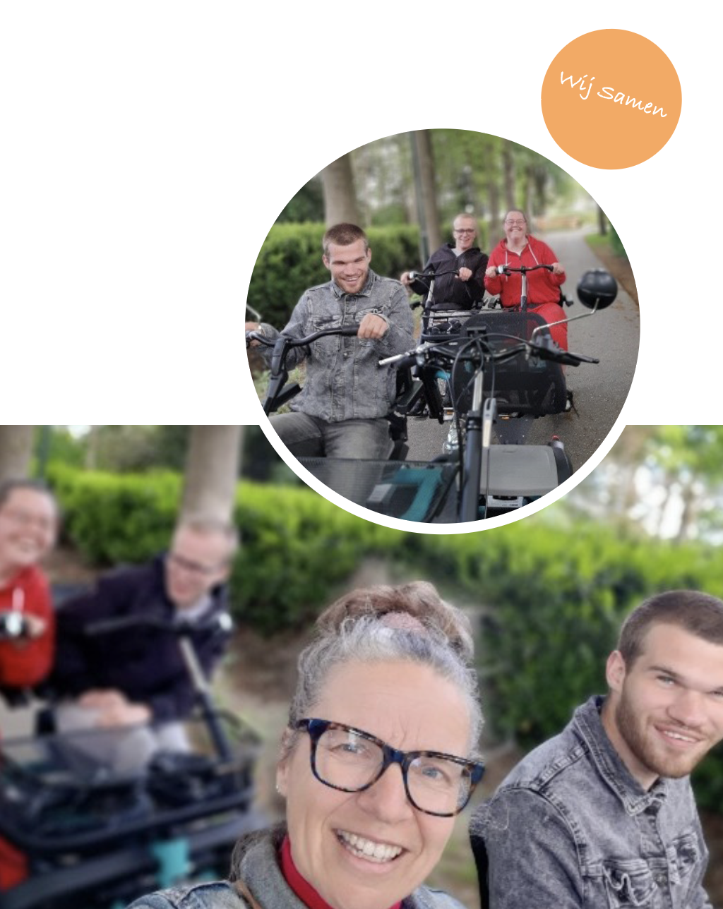 Afbeelding voor nieuwsbericht met titel: WijSamen op de Quatrofiets