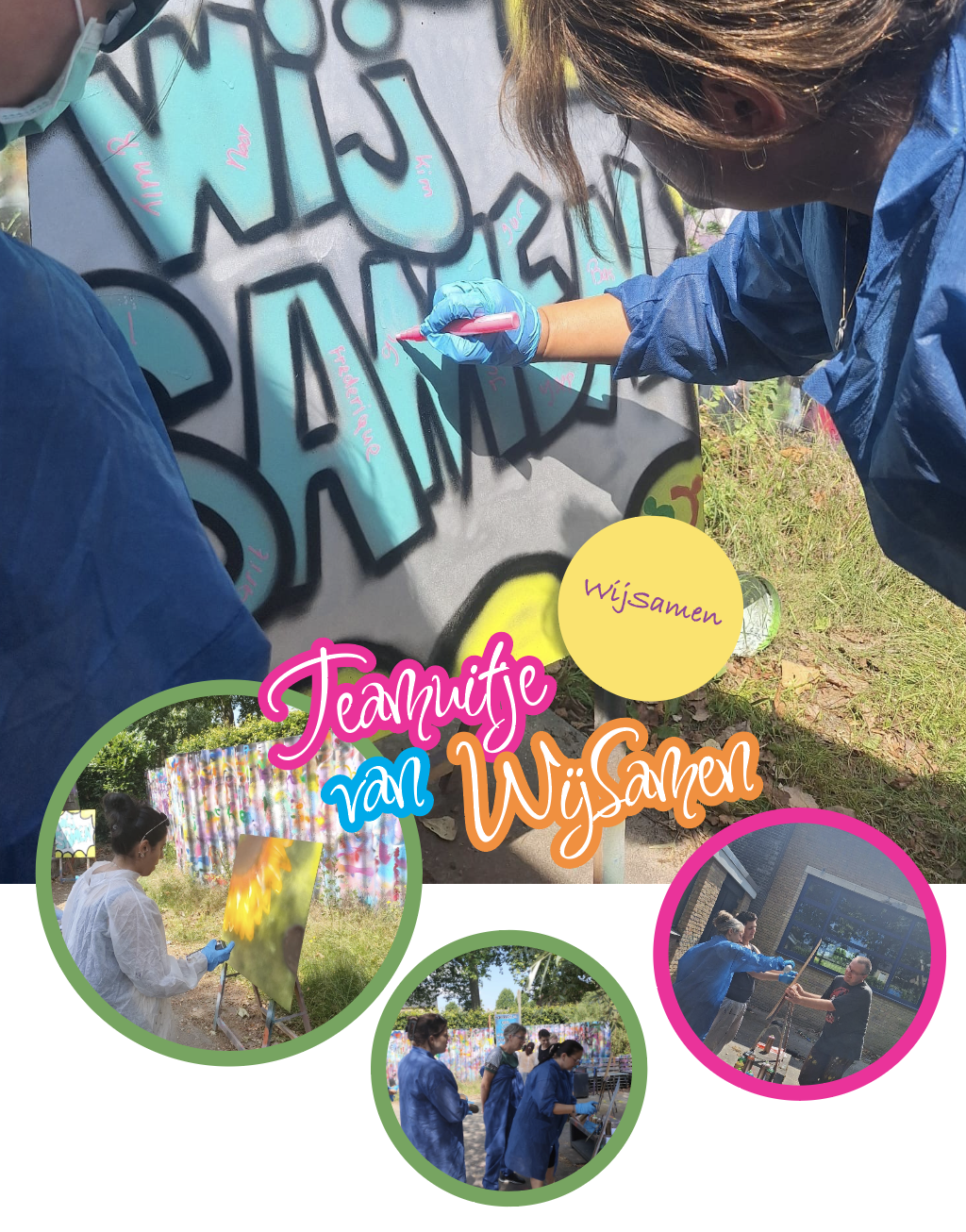 Afbeelding voor nieuwsbericht met titel: Teamuitje van WijSamen