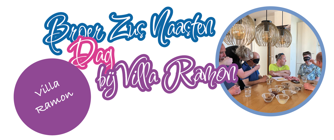 Afbeelding voor nieuwsbericht met titel: Broer Zus Naasten Dag bij Villa Ramon