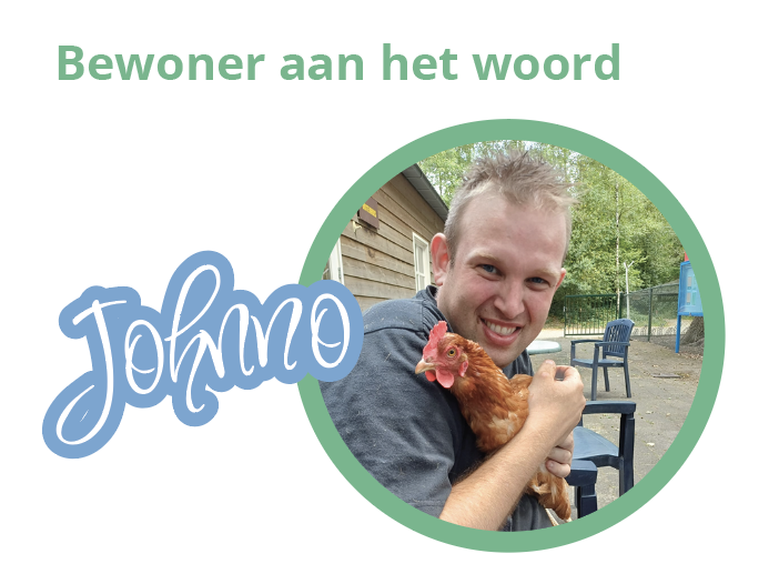 Afbeelding voor nieuwsbericht met titel: Bewoner aan het woord: Johnno