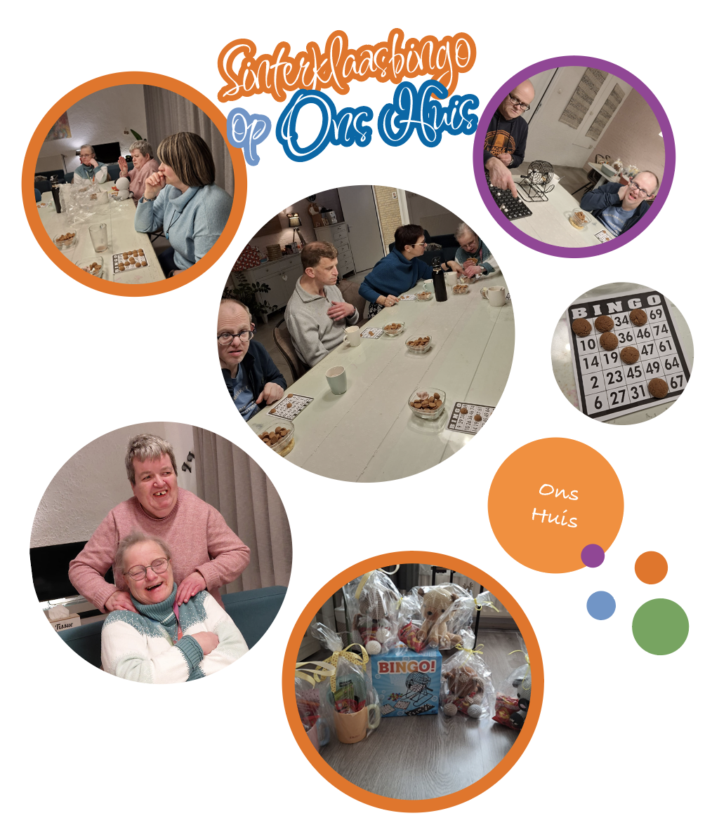 Afbeelding voor nieuwsbericht met titel: Sinterklaasbingo op Ons Huis
