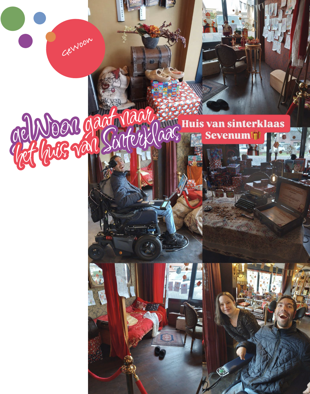 Afbeelding voor nieuwsbericht met titel: GeWoon gaat naar het huis van Sinterklaas