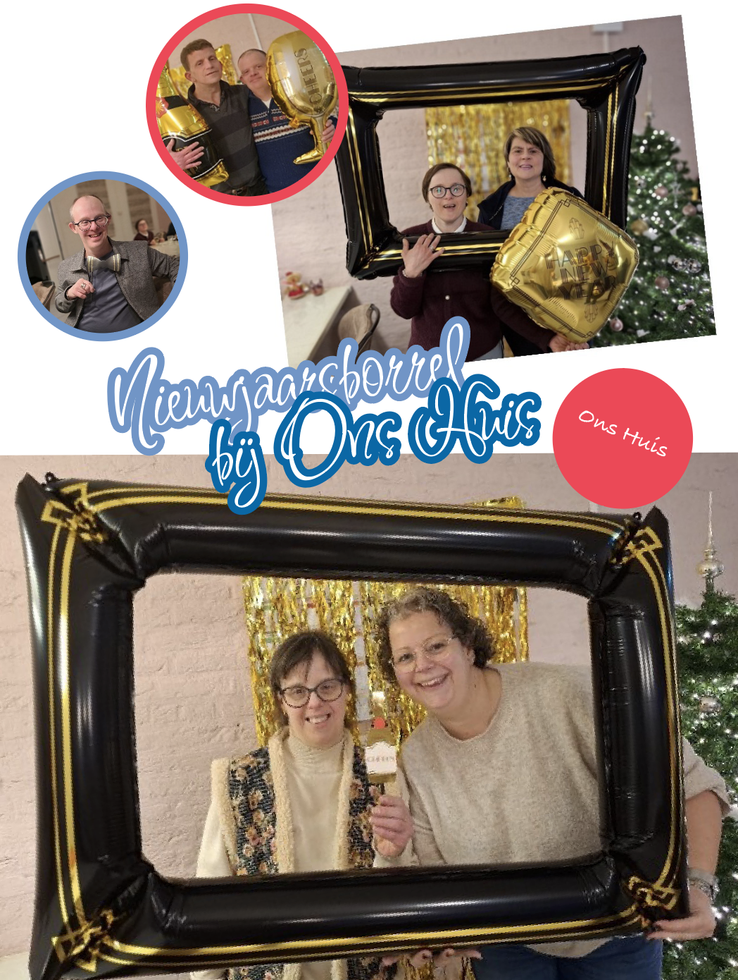 Afbeelding voor nieuwsbericht met titel: Nieuwjaarsborrel bij Ons Huis