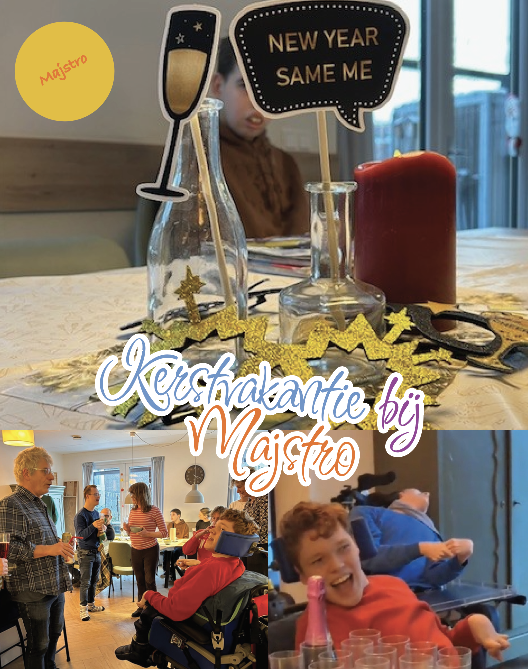 Afbeelding voor nieuwsbericht met titel: Kerstvakantie bij Majstro