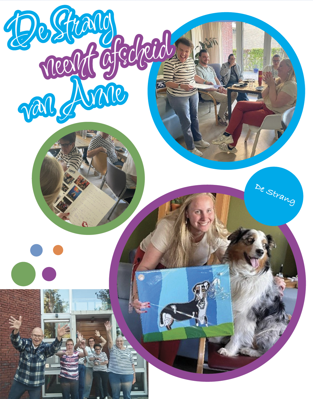 Afbeelding voor nieuwsbericht met titel: De Strang neemt afscheid van Anne