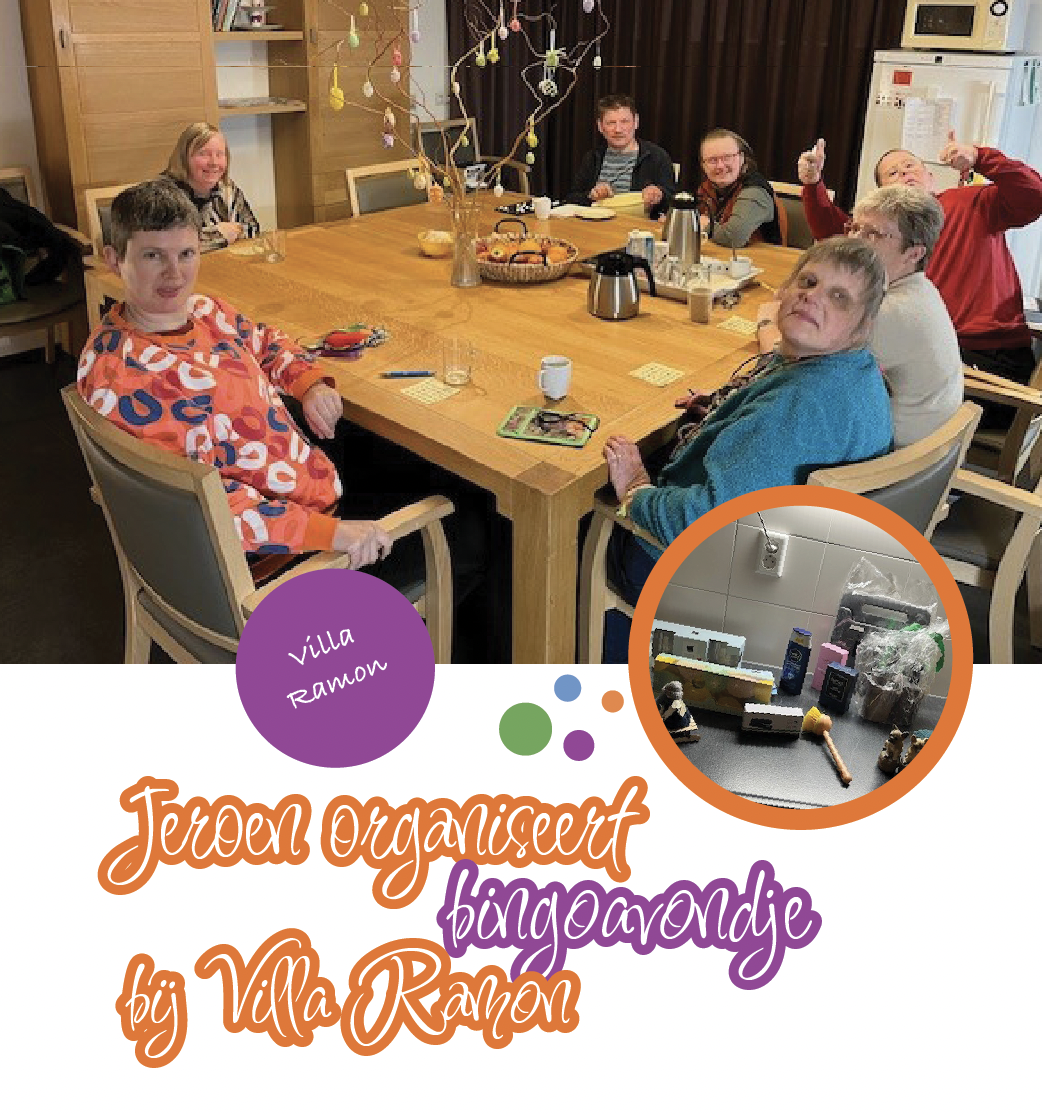 Afbeelding voor nieuwsbericht met titel: Jeroen organiseert bingoavondje bij Villa Ramon