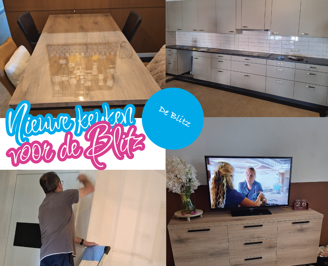 Afbeelding voor nieuwsbericht met titel: Nieuwe keuken voor de Blitz